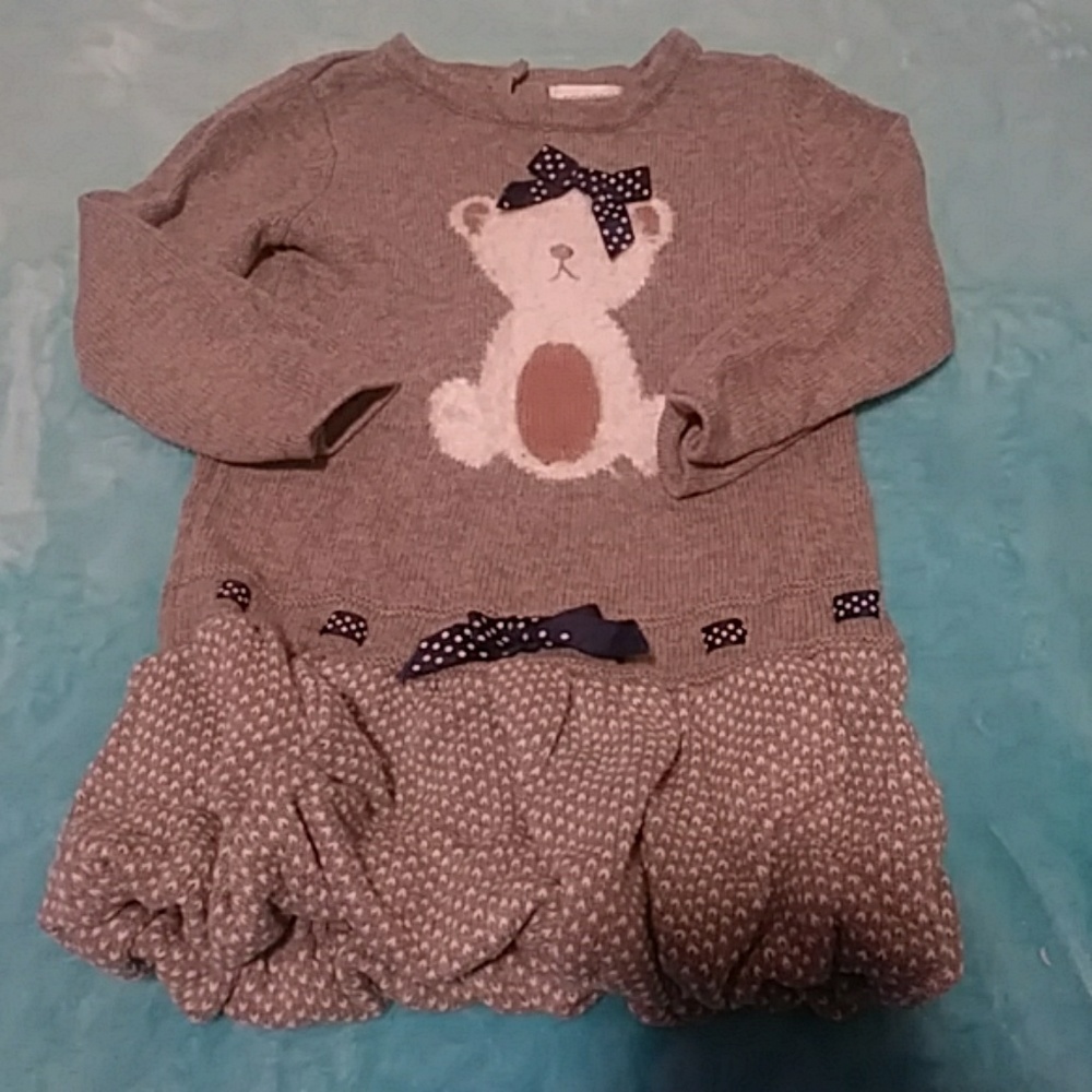 Gray sweater dress - Picture 1 of 3